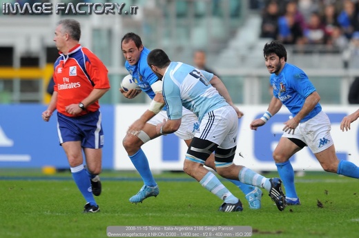 2008-11-15 Torino - Italia-Argentina 2186 Sergio Parisse